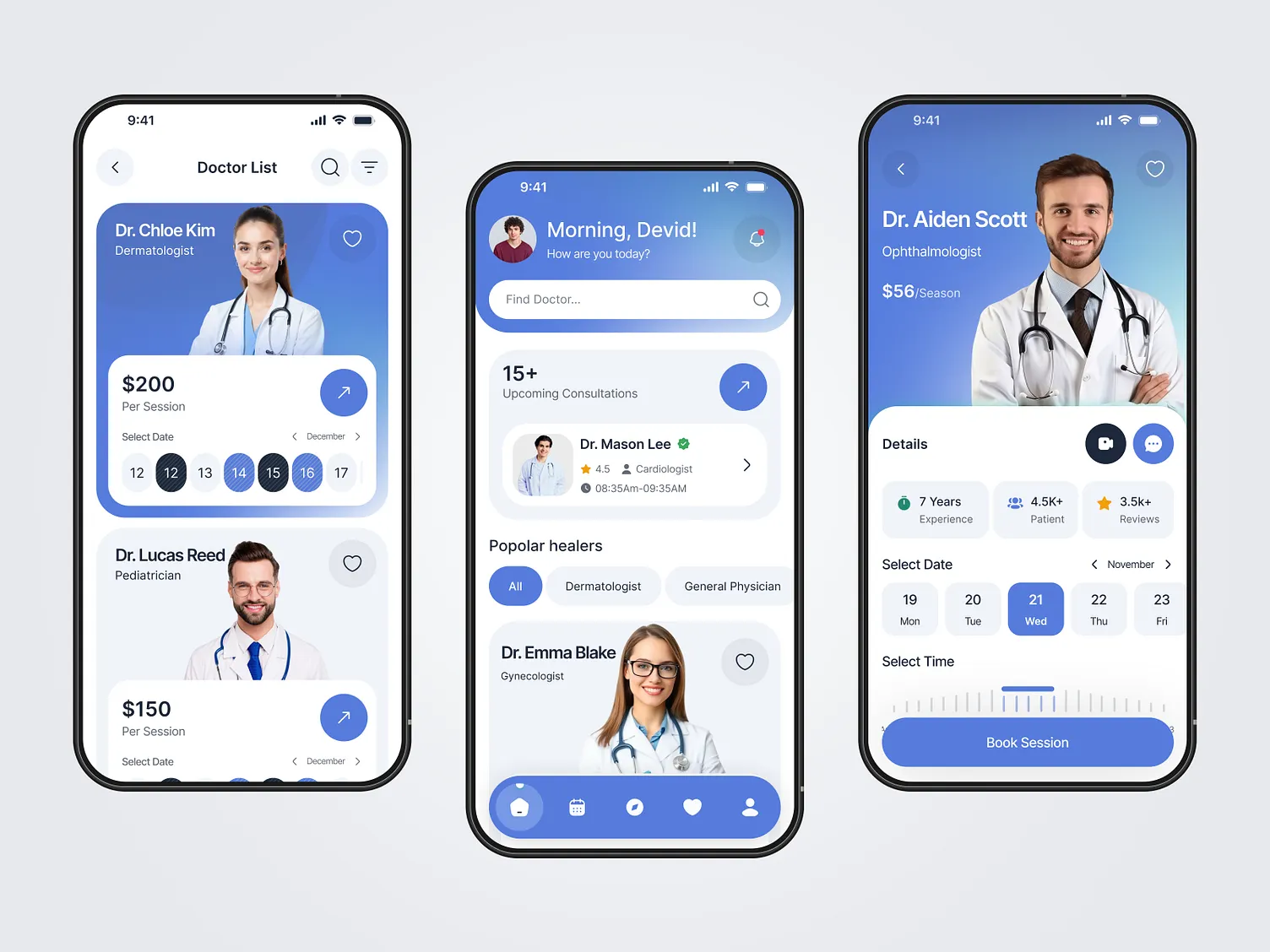 Healio Doctor Appointment & Consultation App